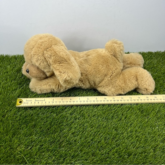 Russ Berrie Plush Doozer Puppy Dog 16" Realistic Golden Retriever Lab Vintage - Picture 8 of 11